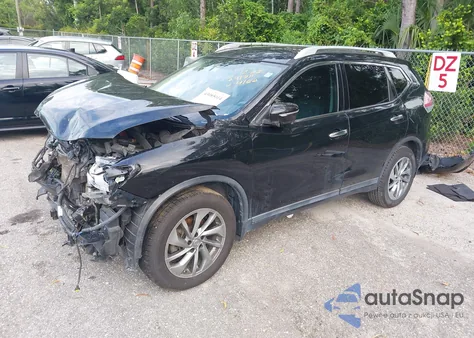 2015 Nissan Rogue Sl from USA, damaged, VIN 5N1AT2MT8FC854152
